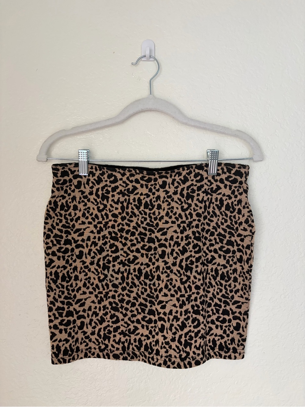 Sans Souci Leopard-Print Mini Skirt